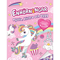 Tukan Förlag Enhörningar : pyssla, klistra och bygg (häftad)