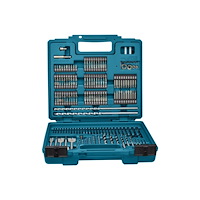 Makita Makita borr- och skruvmejselbitsats - för metall, sten, trä - 256 delar