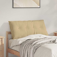 vidaXL Ryggkudde Grågrön 100 x 50 cm Kordread tyg