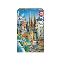 EDUCA Educa 1000 Collage Gaudi