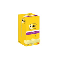 Post-it Post-it Super Sticky Notes, ultragul, 76 mm x 76 mm, pakke a...