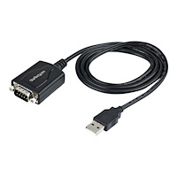 StarTech.com StarTech.com 3ft (1m) USB to Serial Cable with COM Port Rete...