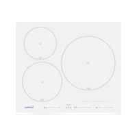 Cata CATA INSB 6003E2 WH induktionshäll - 59 cm - tempererat glas - med fasad framsida