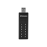 VERBATIM Verbatim Keypad Secure - USB flash-enhet - 128 GB