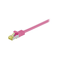 Goobay goobay patch-kabel - 15 m - magenta