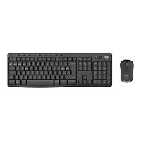 Logitech Logitech MK370 Combo for Business - sats med tangentbord och mus - QWERTY - USA, internationellt - grafit Inmatningsenhe...