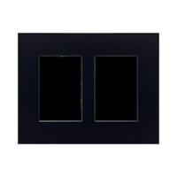 FOCUS Focus Passepartout Black w. black core 24x30 Collage 2 images