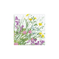 HUHTAMAKI Servett Flora 2-lags 25x25cm 20/fp