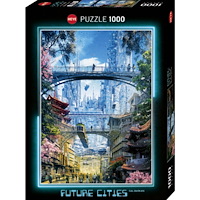 HEYE Future Cities, Markets District, Pussel, 1000 bitar, Heye