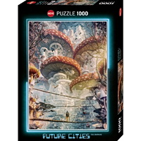 HEYE Future Cities, Shroomland, Pussel, 1000 bitar, Heye