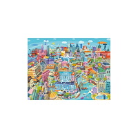 HEYE Triangular, Good Old Europé, Pussel, 1500 bitar, Heye