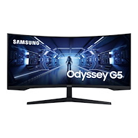 SAMSUNG Samsung Odyssey G5 C34G55TWWP - G55T Series - LED-skärm - böjd - 34" - HDR