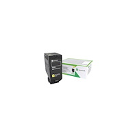 Lexmark International Lexmark - Lång livslängd - gul - original - tonerkassett - LCCP, Lexmark Corporate