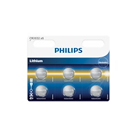 Philips Philips Minicells CR2032P6 batteri - 6 x CR2032 - Li