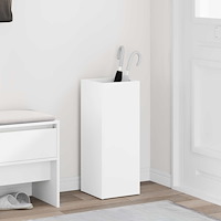 vidaXL Förvaringskrok & Ställ Vit 25 x 24,5 x 64 cm Konstruerat trä