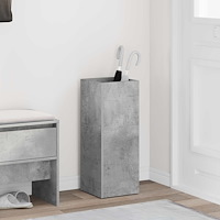vidaXL Förvaringskrok & Ställ med lagring Betonggrå 25 x 24,5 x 64 cm