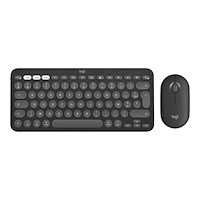 Logitech Logitech Pebble 2 Combo for Mac - sats med tangentbord och mus - QWERTY - USA, internationellt - tonal graphite Inmatnin...