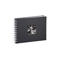 Hama Hama Fine Art, Grå, 100 ark, 10 x 15 cm, Spiralbindning, pap...