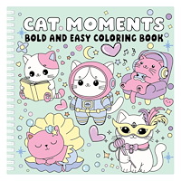Page Publications Cat Moments Bold and Easy Coloring Book (häftad, eng)
