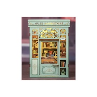 Cutebee Mini Book Nook Muse Bookstore