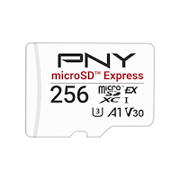 PNY Technologies PNY - flash-minneskort - 256 GB - microSD PCI Express Gen 3x1 UHS-I