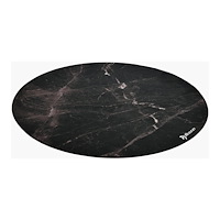 Arozzi Arozzi Zona - stolmatta - rund - 121 cm - svart marmor