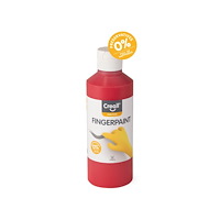 Creall Fingerfärg CREALL 250ml röd