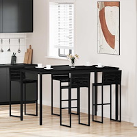 vidaXL Matbord Konstruerat trä