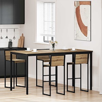 vidaXL Matbord Konstruerat trä