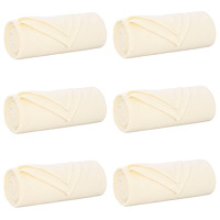 vidaXL Filtar 6 pcs Kräm 200 x 150 cm Fleece