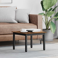 vidaXL Kaffeebord Gammalt trä 50 x 50 x 36 cm Konstruerat trä