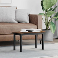 vidaXL Kaffeebord Rökek 60 x 30 x 36 cm Konstruerat trä