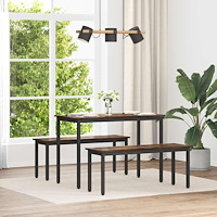 vidaXL bänk Rökek 110 x 35 x 45 cm Konstruerat trä