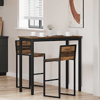 vidaXL Matbord Konstruerat trä