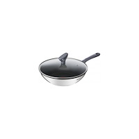 Tefal Tefal Daily Cook G7309955, Rund, Wokpanna, Rostfritt stål, R...