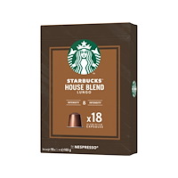 Starbucks Starbucks Nespresso House Blend coffee capsule, 18 capsules,...