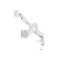 Gembird Gembird monteringssats - gasfjäder - för 2 LCD-bildskärmar - vit