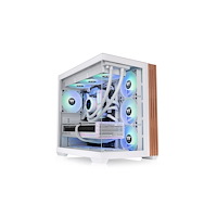 Thermaltake Thermaltake View 380 WS ARGB, Midi Tower, PC, Vit, ATX, micr...