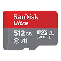 SANDISK SanDisk Ultra - flash-minneskort - 512 GB - mikroSDXC UHS-I