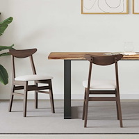 vidaXL Matstolar 2 pcs Ljusbrun 42 x 47,5 x 81 cm Massiv Gummiträ