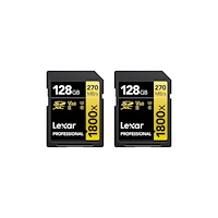 Lexar Media Lexar Professional GOLD Series - flash-minneskort - 128 GB - SDXC UHS-II