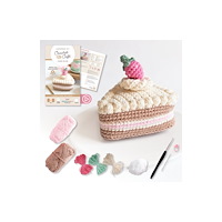 Schiffer Publishing Ltd Crochet Cafe Amigurumi Kit Cake Slice (bok, eng)