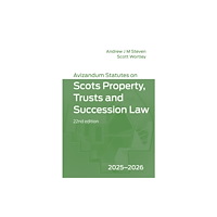 Edinburgh university press Avizandum Statutes on Scots Property, Trusts and Succession Law (häftad, eng)