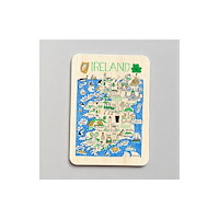 The Sugar Shed Julia Gash Wooden Magnet - Ireland