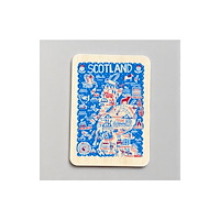 The Sugar Shed Julia Gash Wooden Magnet - Scotland