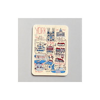 The Sugar Shed Julia Gash Wooden Magnet - York