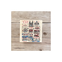 The Sugar Shed Julia Gash Wooden Coaster - York