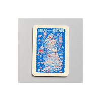 The Sugar Shed Julia Gash Wooden Magnet - Great Britain