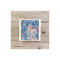 The Sugar Shed Julia Gash Wooden Coaster - Scotland