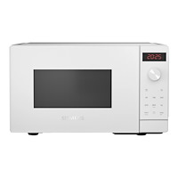 Siemens Siemens iQ300 FF023LMW0 - mikrovågsugn - fristående - vit (Öppnad)